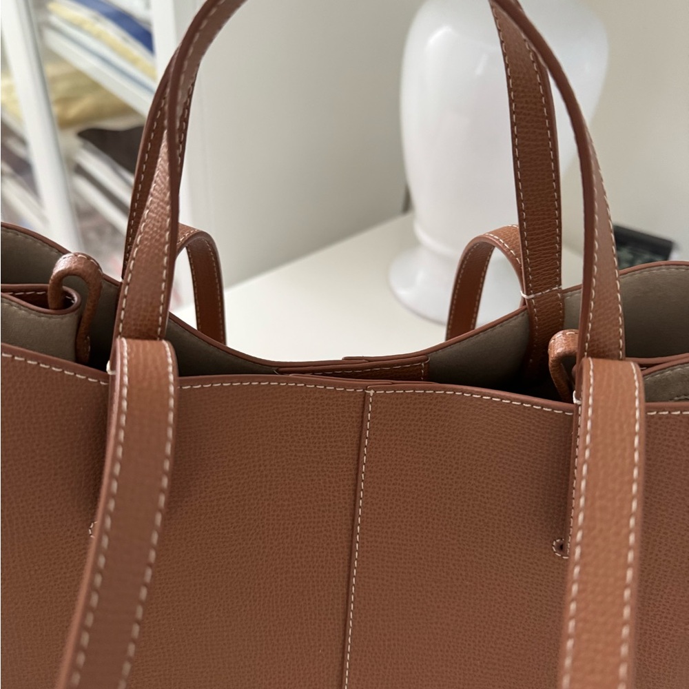 POLENE Cyme Mini EDITION TEXTURED CAMEL - Picture 4 of 16